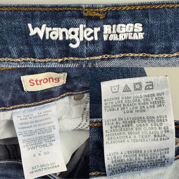 Wrangler Women's RIGGS Workwear Bootcut Work Jeans Size 4 x 30 - Picture 5 of 11